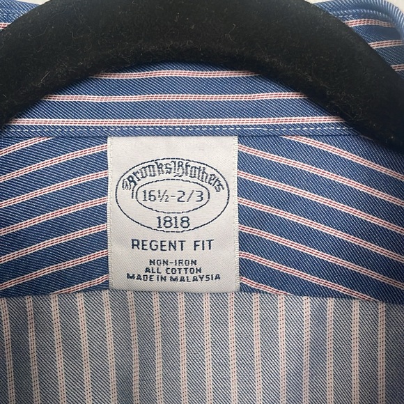 [Brooks Brothers] striped men’s button down - Picture 2 of 6